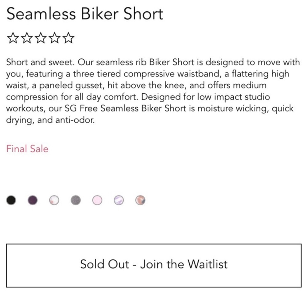 high waisted tie dye ribbed seamless biker shorts in sunny day swirl - Picture 3 of 7